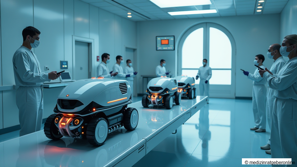 roboter quot konvoi quot endoskopische