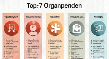 Das sind die Top 7 Schritte beim Organspenden