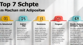 Das sind die Top 7 Schritte beim Umgang mit Adipositas