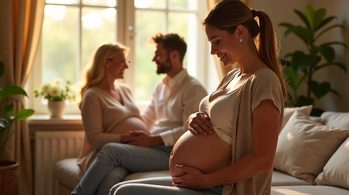 Die erste Schwangerschaft: Psychisches Wohlbefinden, soziale Einflüsse und emotionale Veränderungen