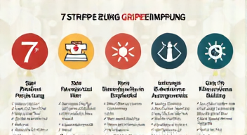 Das sind die Top 7 Schritte beim Grippeimpfung