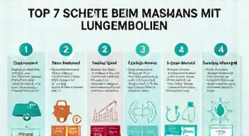 Das sind die Top 7 Schritte beim Umgang mit Lungenembolien