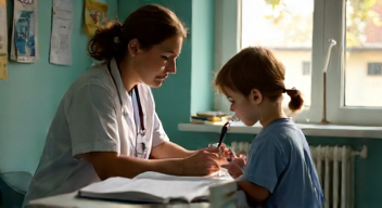 Ich erinnere mich an meine erste Begegnung mit einem Arzt