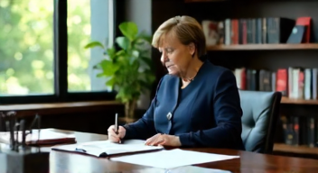 Politische Überlegungen von Angela Merkel (9/10)